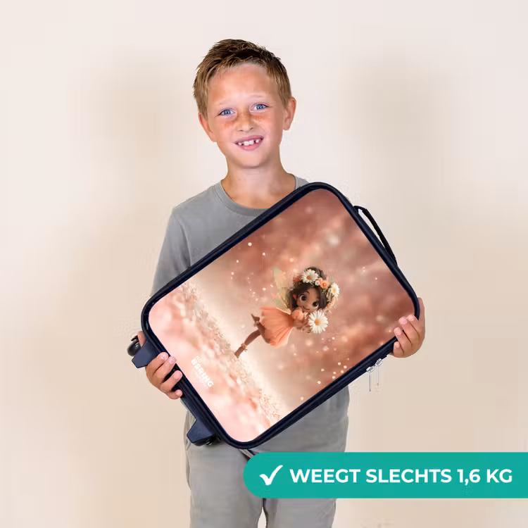Kinderkoffer - Fee met madeliefjes — 3