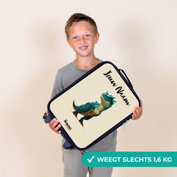 Kinderkoffer - Dino - Dier - Groen — 3