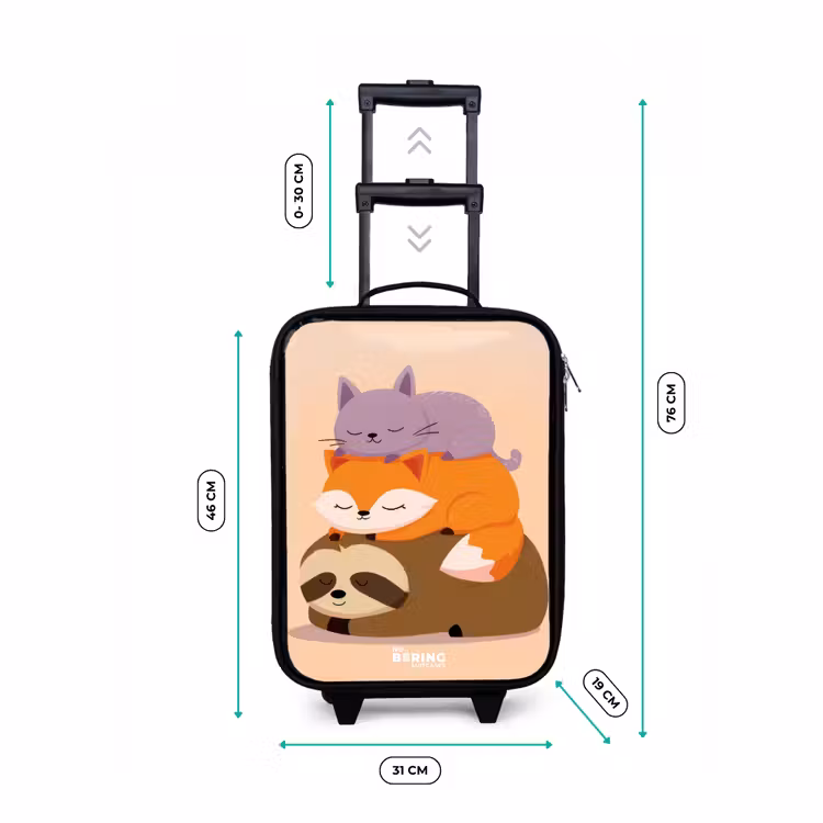 Kinderkoffer - Dieren - Slapen - Samen — 7