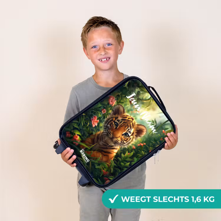 Kinderkoffer - Tommy tijger — 3