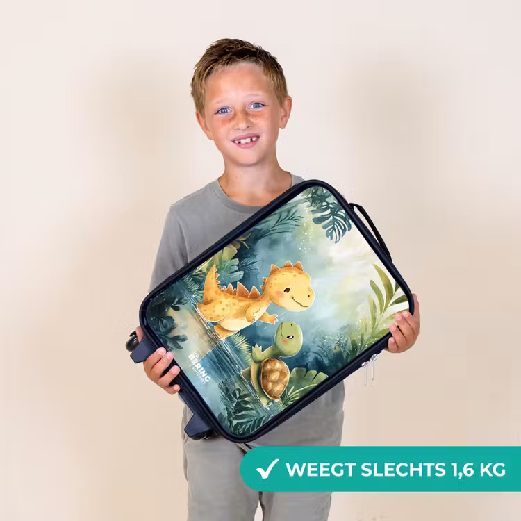 Kinderkoffer - Dino - Schildpad - Jungle — 3