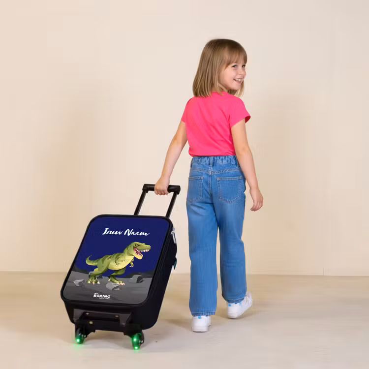 Kinderkoffer - Tjibbe T-Rex — 2