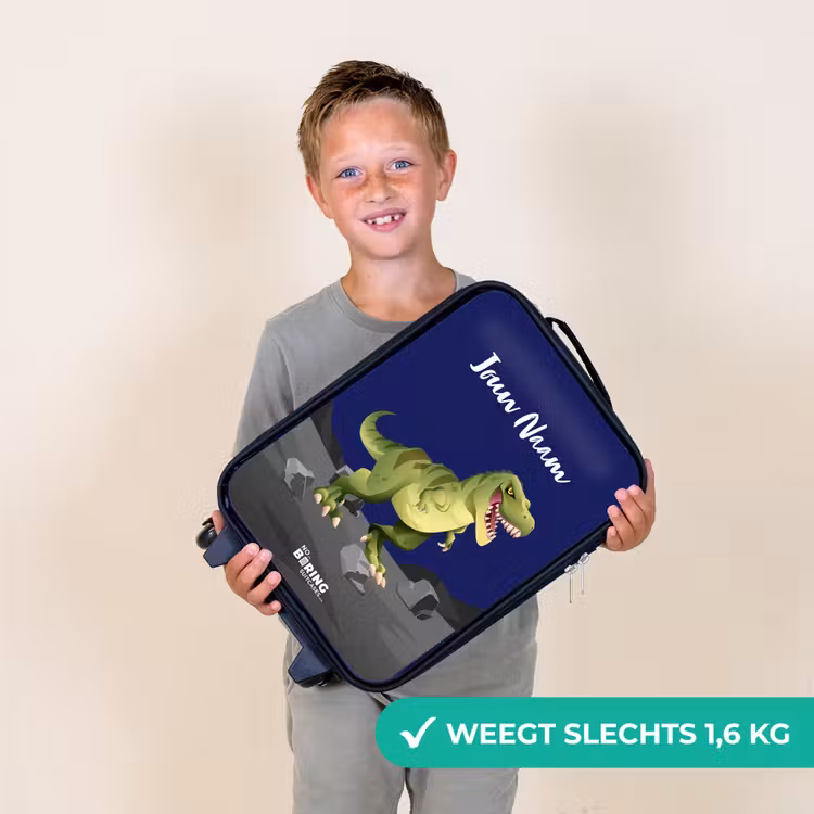 Kinderkoffer - Tjibbe T-Rex — 3