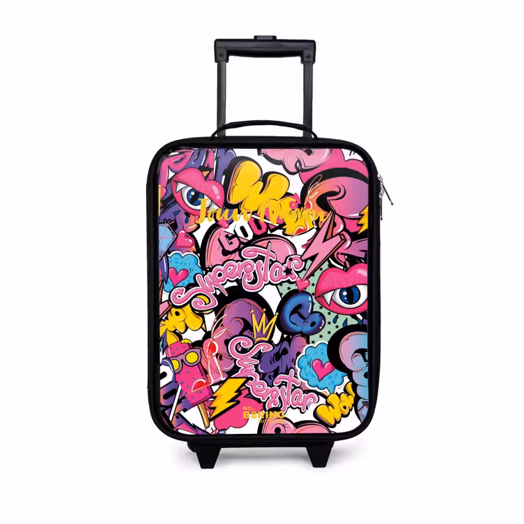 Kinderkoffer - Girly graffiti — 1