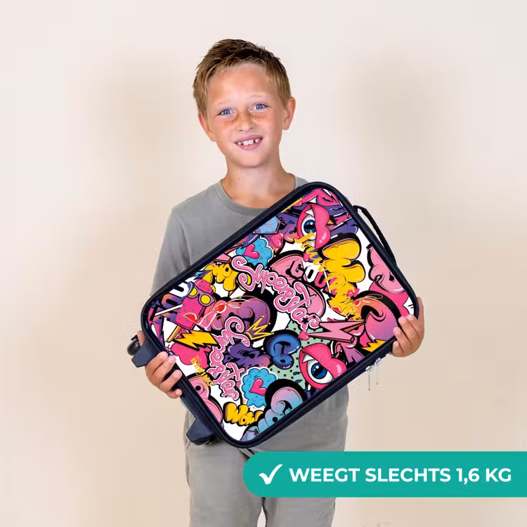 Kinderkoffer - Girly graffiti — 3