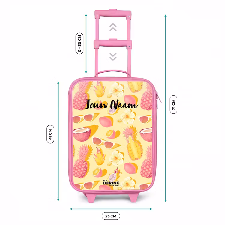 Kinderkoffer - Roze - Pina colada — 5