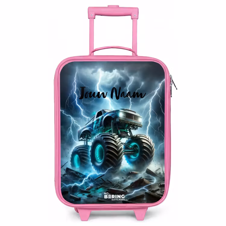 Kinderkoffer - Roze - Thunder Wheels — 1