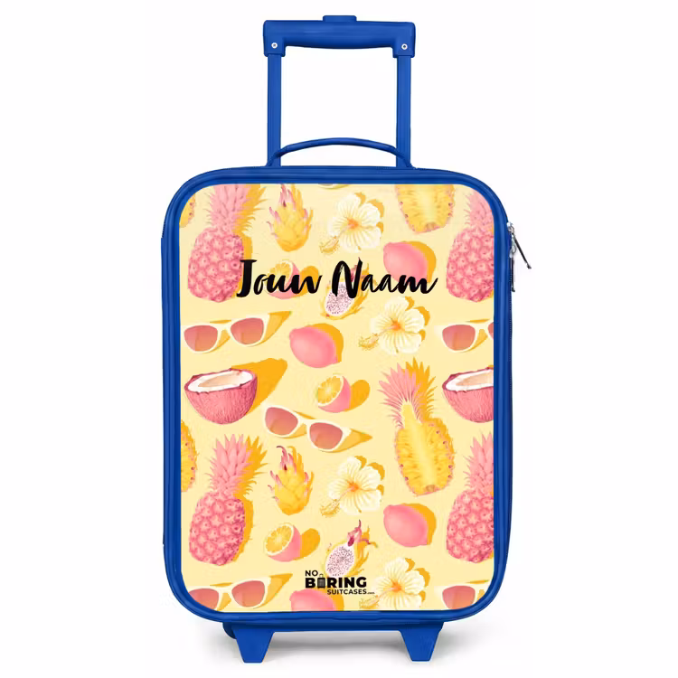 Kinderkoffer - Blauw - Pina colada — 1