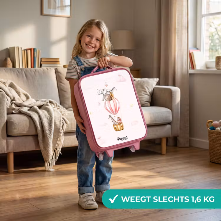 Kinderkoffer - Roze - Vliegend circus — 2