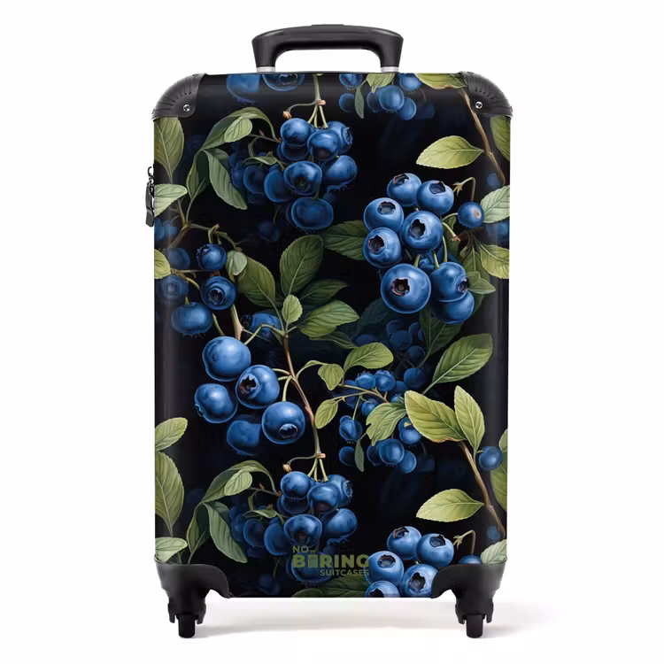 Koffer - Vintage fruit - Blauwe bessen — 1