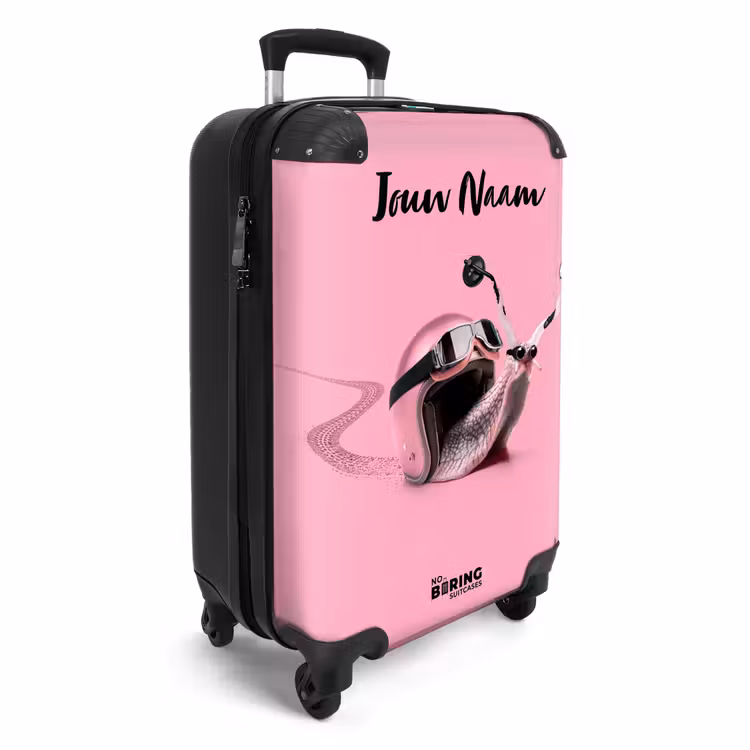 Koffer met naam - Escar-Go - Roze — 2