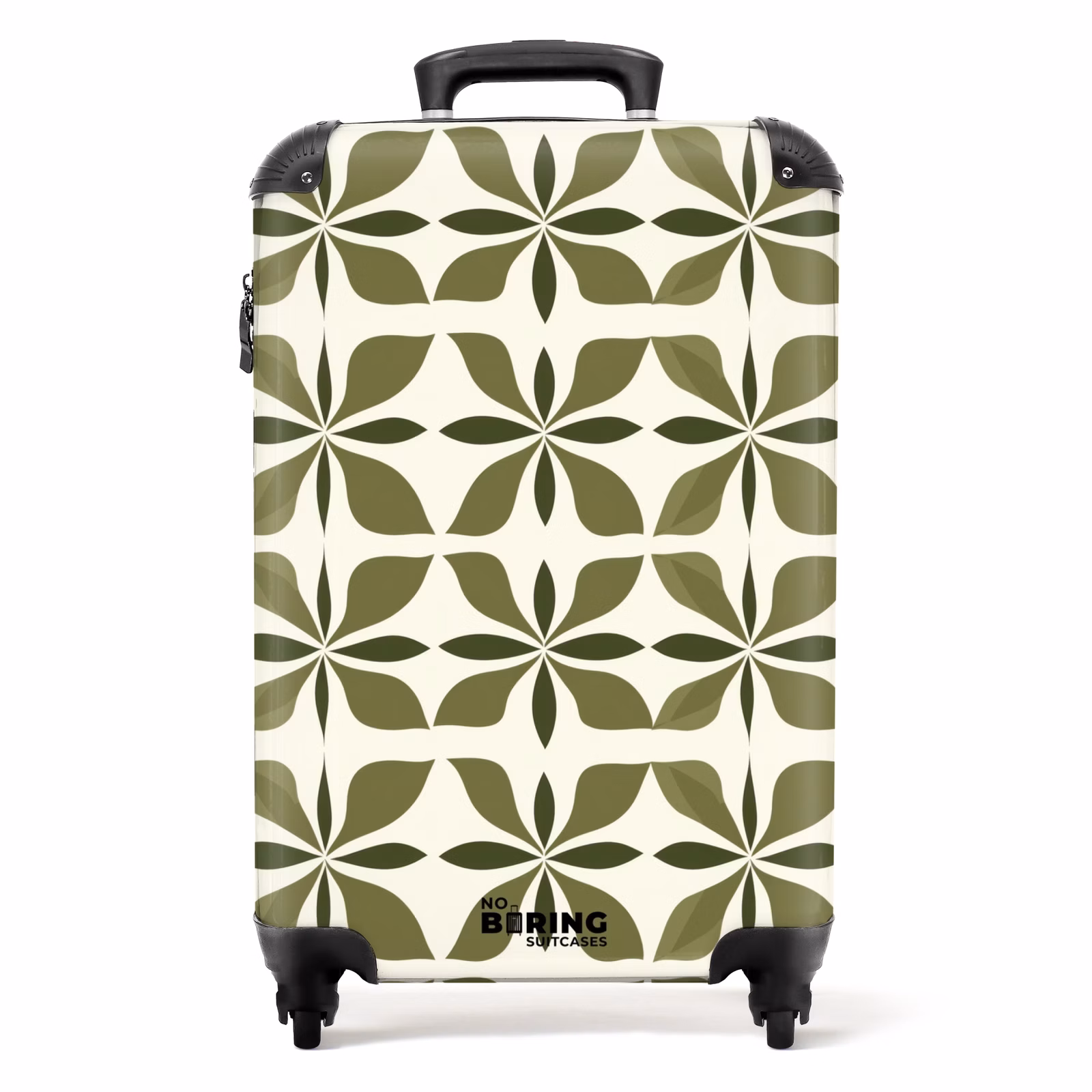 Koffer - Botanisch - Retro - Groen — 1