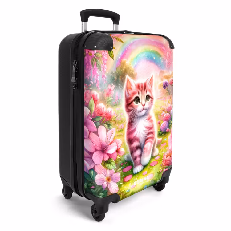 Koffer - Roze regenboogkatje — 4