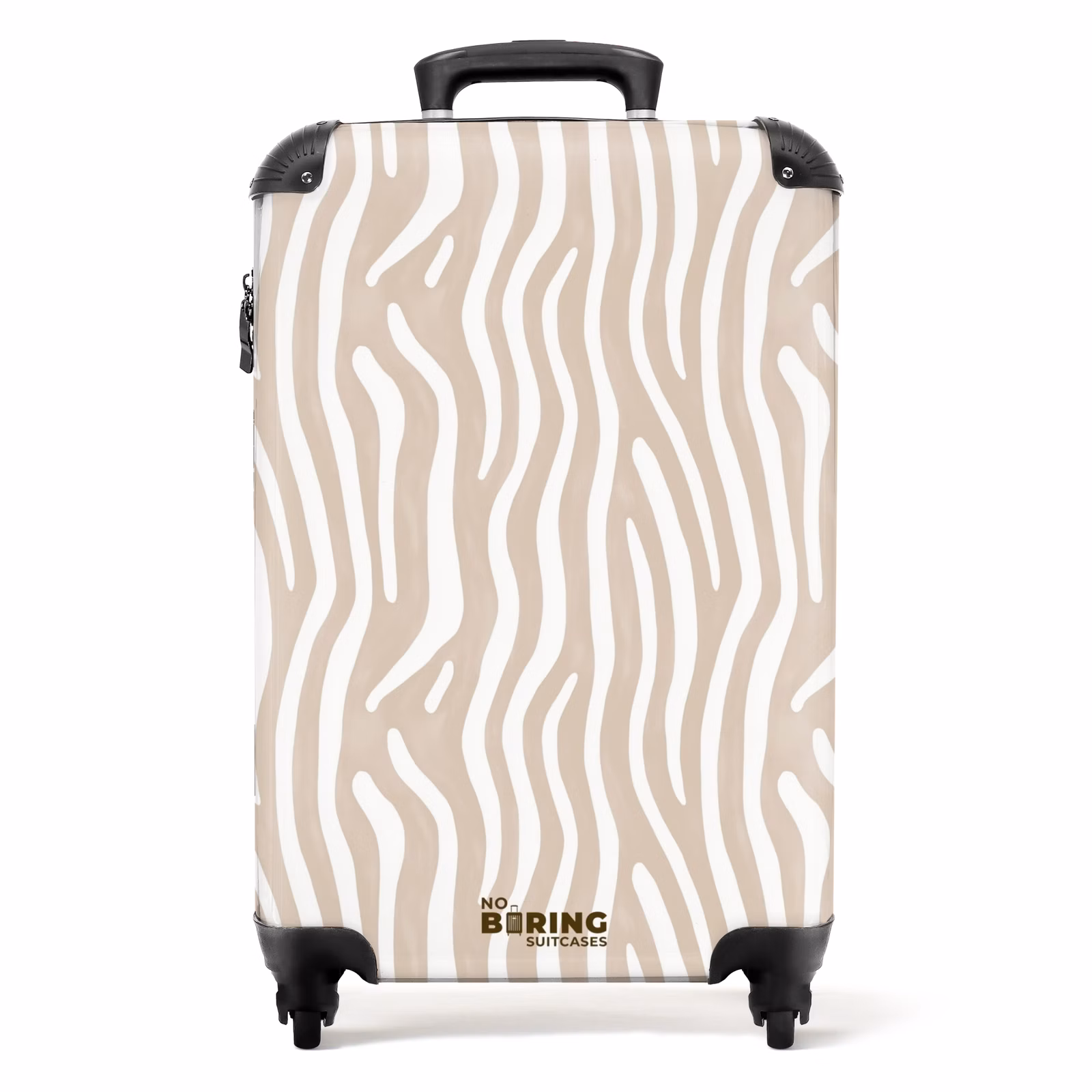 Koffer - Abstract - Zebra - Beige — 1