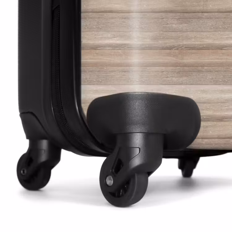 Koffer - Lichte houten planken met horizontale nerf — 6