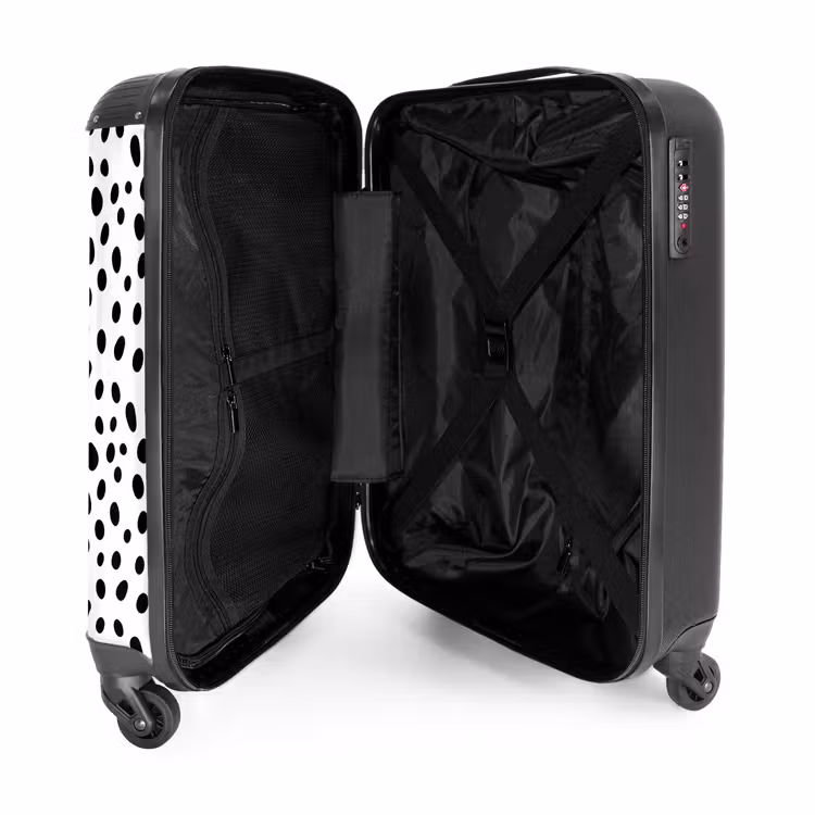 Koffer - Bliksem - Roze - Stippen — 3