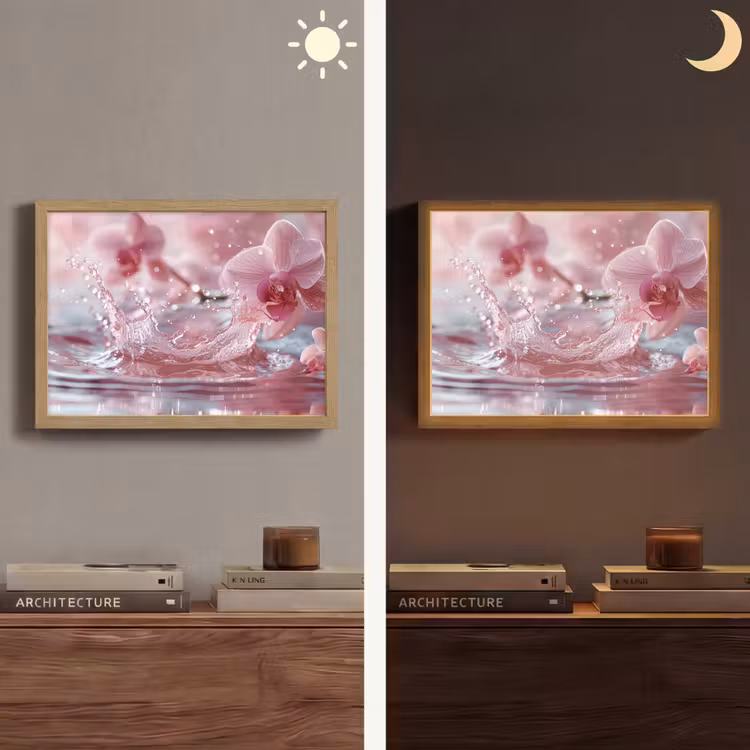 Lightbox - Wandlamp - Abstract - Modern - Water - Orchidee — 6
