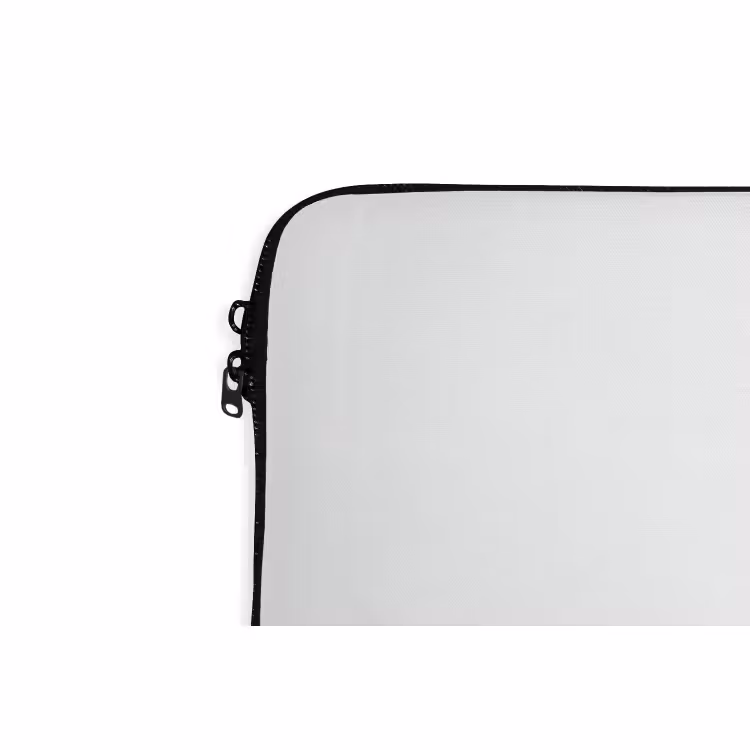 Laptophoes - Minimalistisch - Stelen - Wit — 4