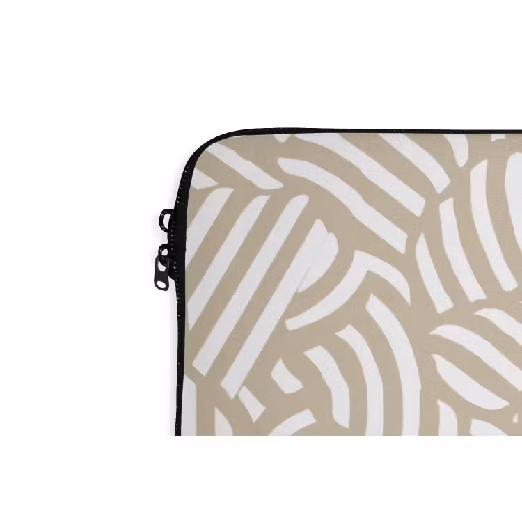 Laptophoes - Abstract - Modern - Beige — 4