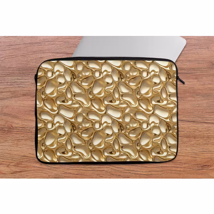 Laptophoes - Abstract - Modern - Goud — 2