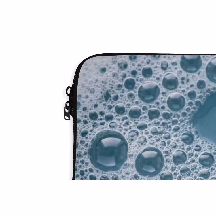 Laptophoes - Schuim - Water - Textuur — 4
