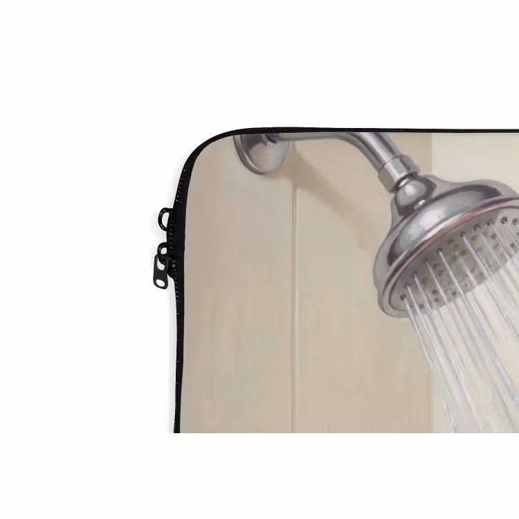 Laptophoes - Vrouw - Douche - Roze — 4