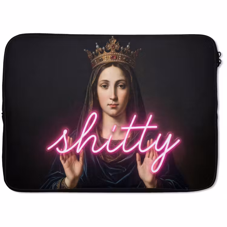 Laptophoes - Ironisch - Tekst - Neon — 1
