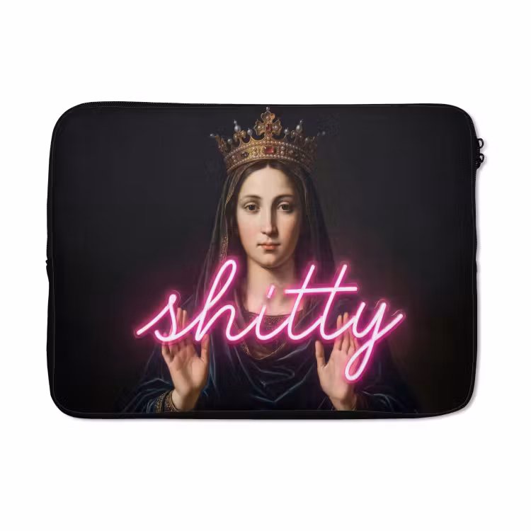 Laptophoes - Ironisch - Tekst - Neon — 3