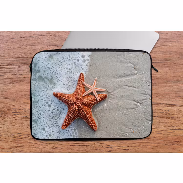 Laptophoes - Zeester - Strand - Zee — 2