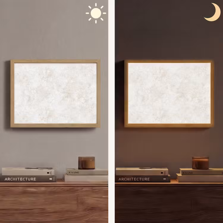 Lightbox - Wandlamp - Beige - Marmer - Aders — 6