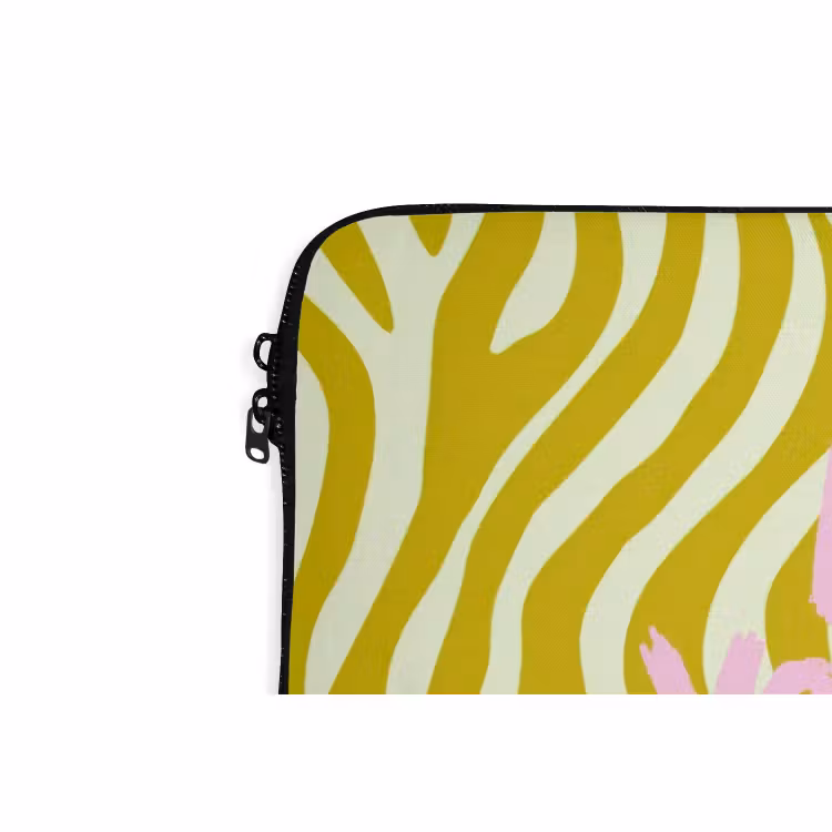 Laptophoes - Zebraprint - Priority - Roze — 4