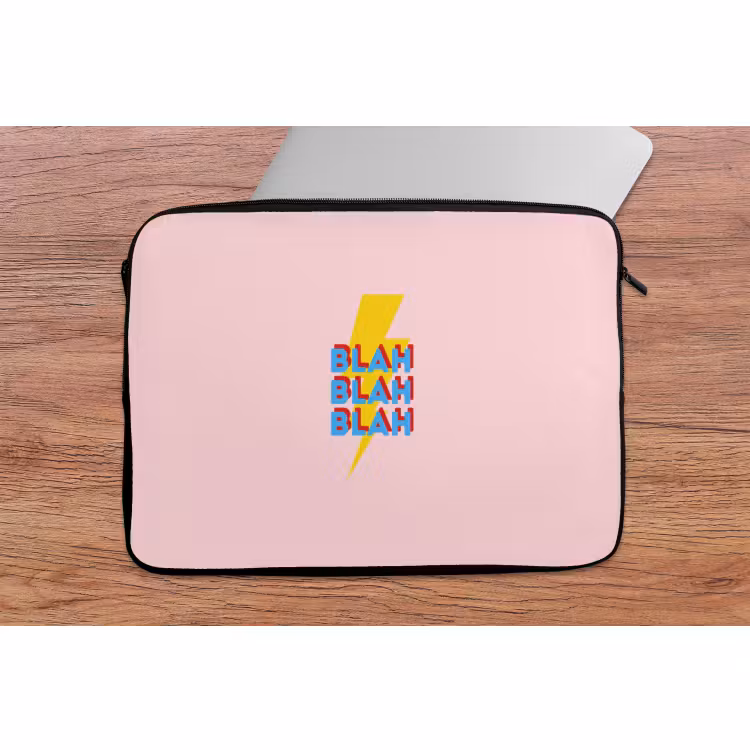 Laptophoes - Blah - Bliksem - Roze — 2