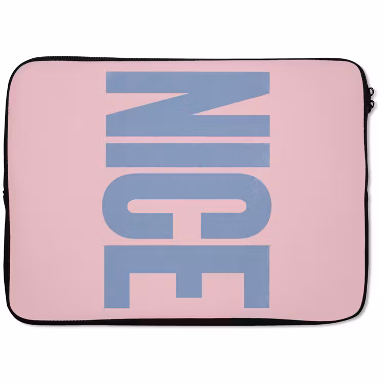 Laptophoes - Nice - Paars - Roze — 1