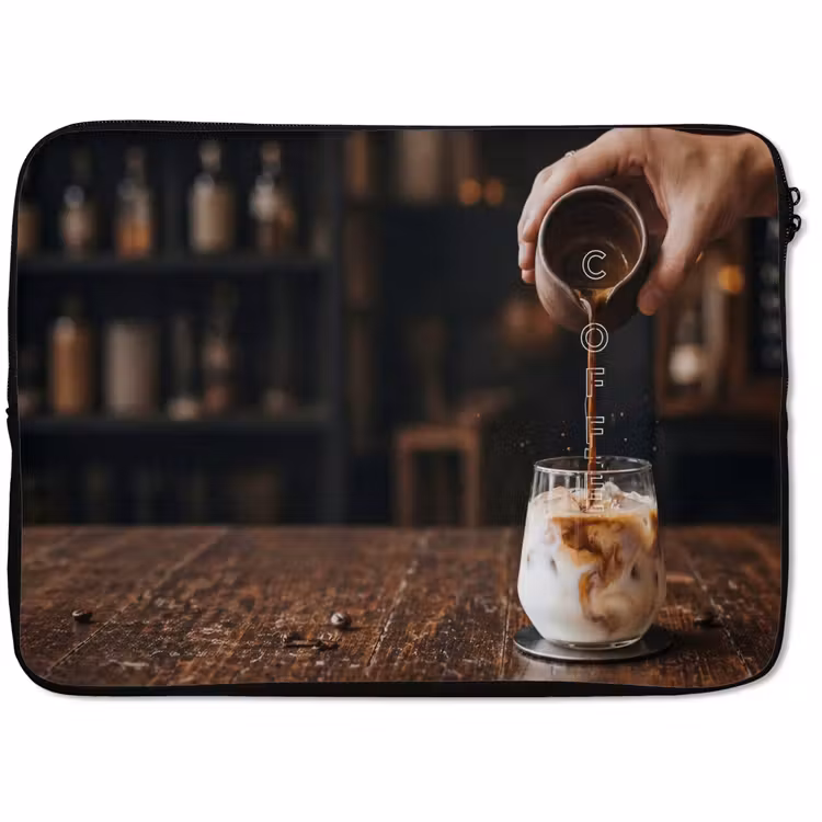 Laptophoes - Espresso - Melk - Café — 1