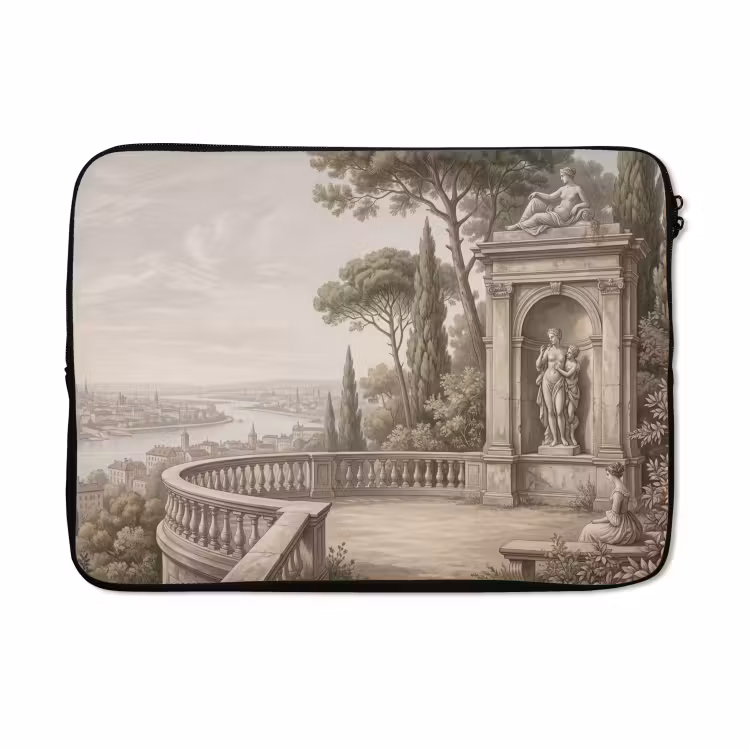 Laptophoes - Terras - Stad - Uitzicht - Rivier — 3