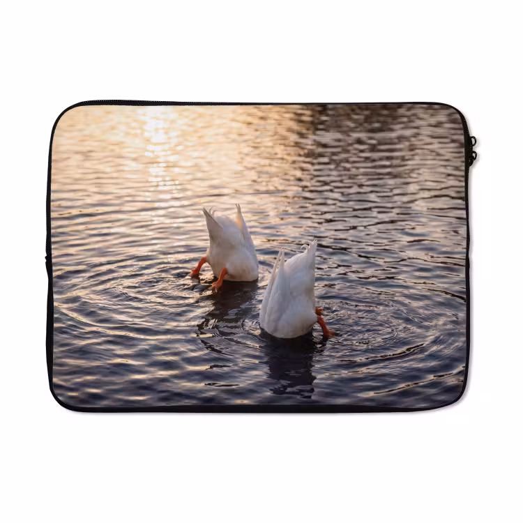 Laptophoes - Eenden - Water - Natuur — 3