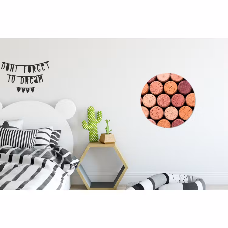 Kurk - Patroon - Abstract - Modern - Rood — 5