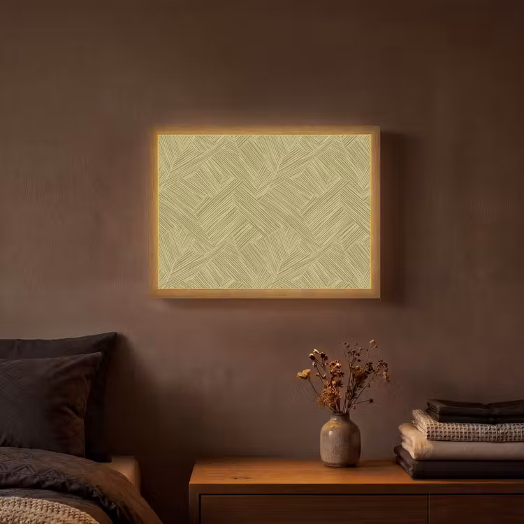Lightbox - Wandlamp - Abstract - Modern - Groen — 3