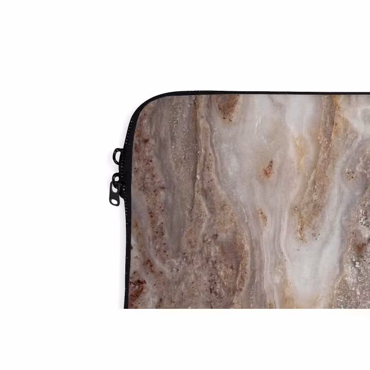 Laptophoes - Textuur - Steen - Abstract - Beige — 4