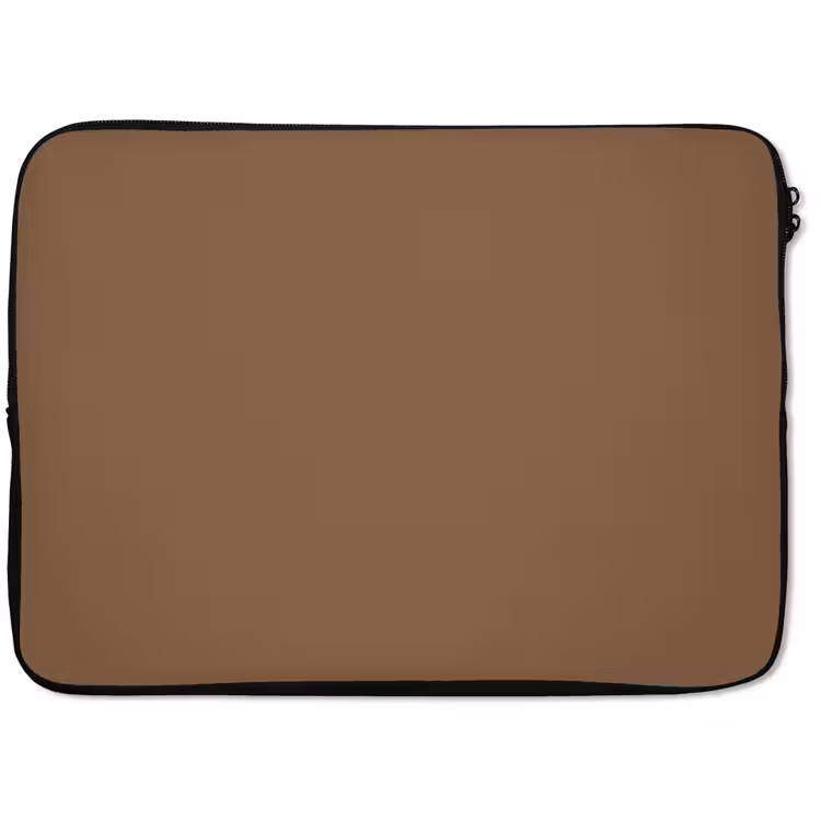 Laptophoes - Soft - Walnut - Bruin — 1