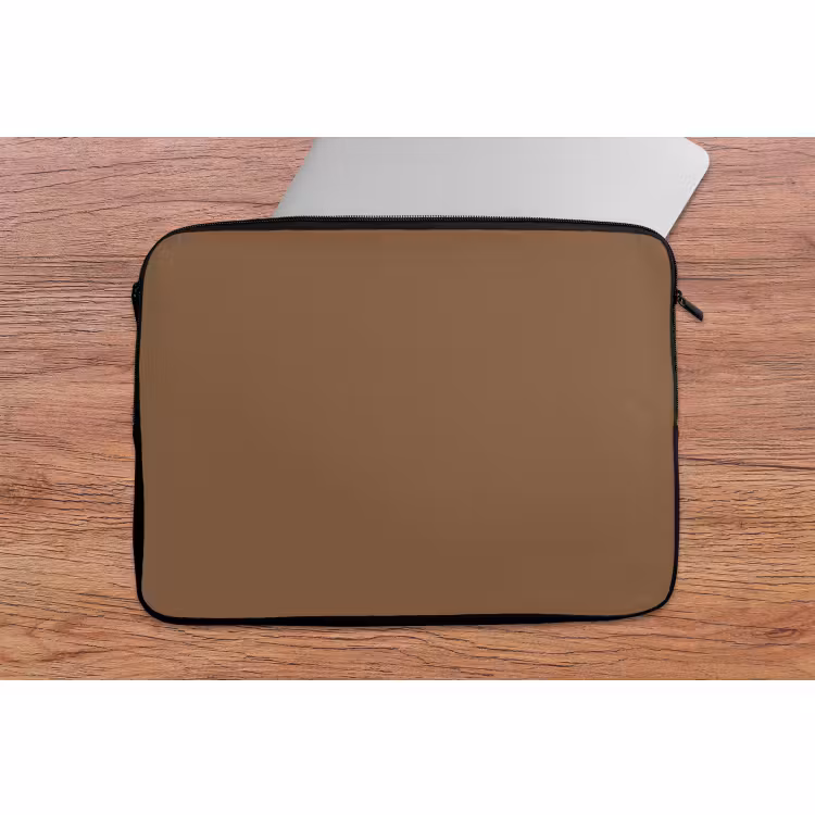 Laptophoes - Soft - Walnut - Bruin — 2