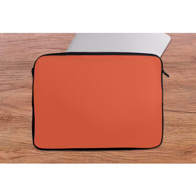 Laptophoes - Rustic - Clay - Oranje — 2