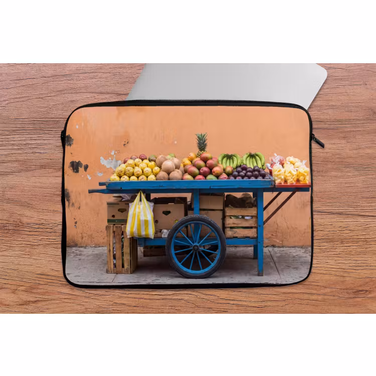 Laptophoes - Fruit - Kar - Straat — 2