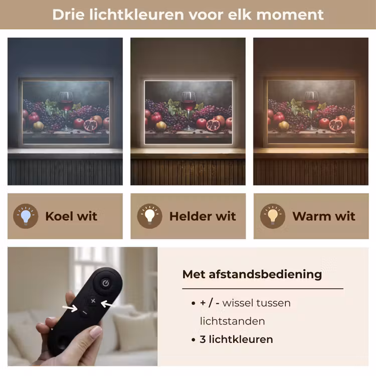 Lightbox - Wandlamp - Wijn - Fruit - Stilleven — 8