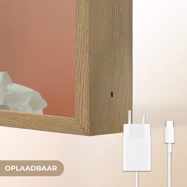 Lightbox - Wandlamp - Vrouw - Macarons - Bril — 7