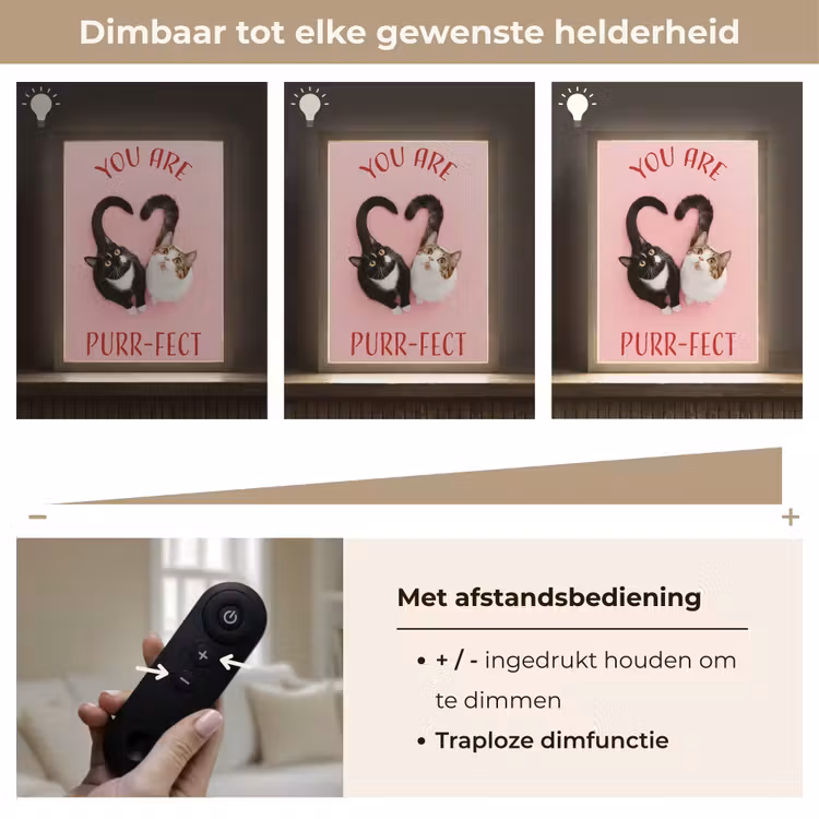 Lightbox - Wandlamp - Kat - Hart - Tekst - Valentijn — 8