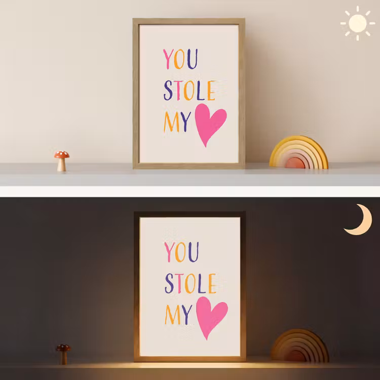 Lightbox - Wandlamp - Hart - Valentijn - Tekst — 5