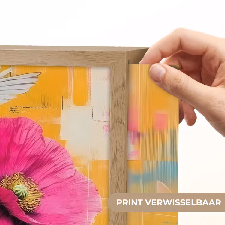 Lightbox - Wandlamp - Vogel - Vrouw - Abstract - Bloem — 5