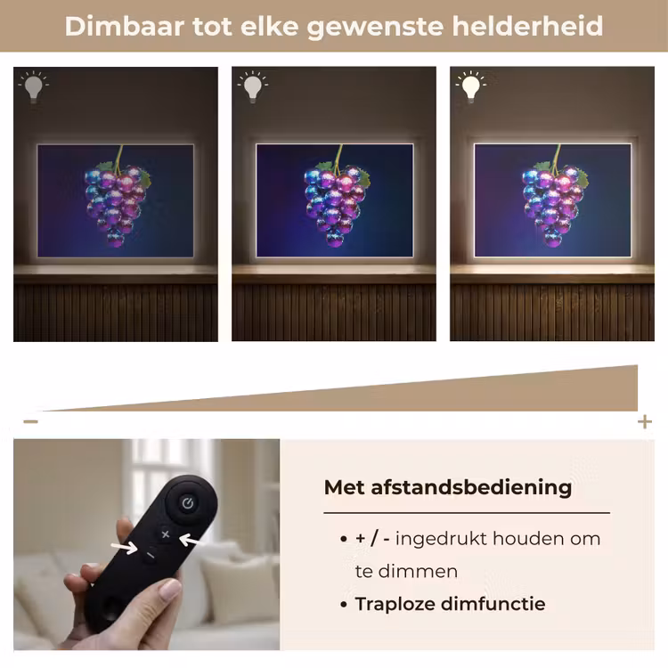 Lightbox - Wandlamp - Paars - Disco - Feest - Druif — 9