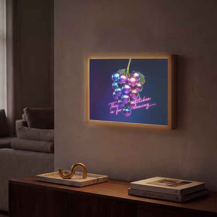 Lightbox - Wandlamp - Quote - Neon - Disco - Druiven — 2
